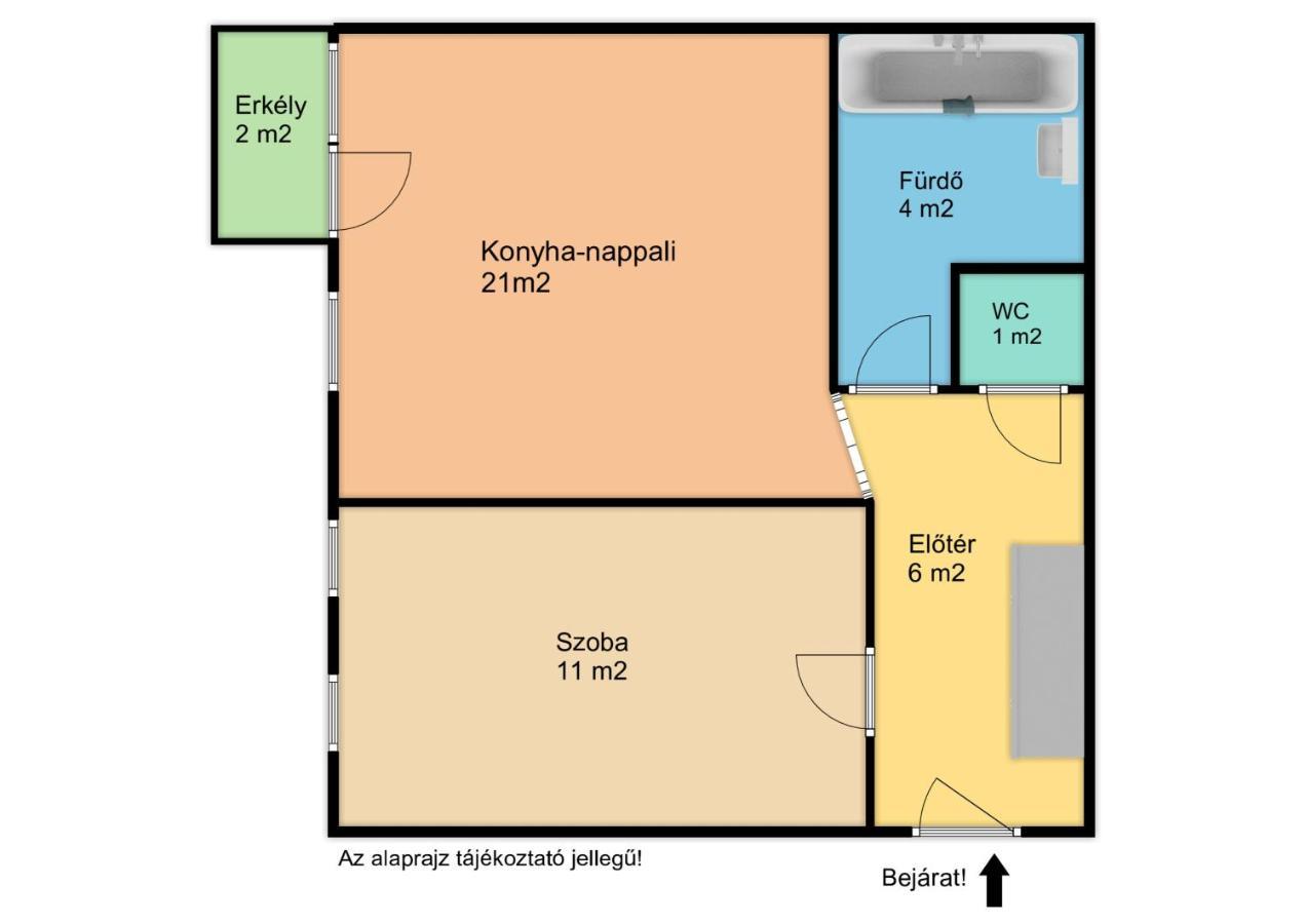 Viky'S Apartment Дьёр Экстерьер фото